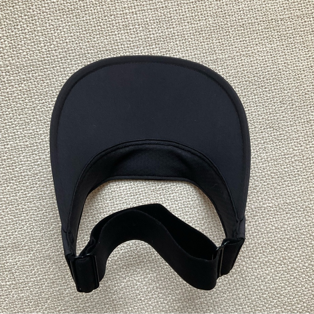 LULULEMON black running visor